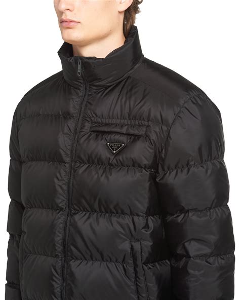 prada quilted jacket mens|black prada puffer jacket cropped.